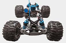 Так выглядит шасси монстра LST Monster Truck RTR w/XS3 от Team Losi... Так выглядит шасси монстра LST Monster Truck RTR w/XS3 от Team Losi...