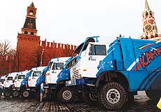 "КамАЗ-Мастер" перед "Дакаром-2005" "КамАЗ-Мастер" перед "Дакаром-2005"