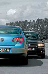 VW Passat B5 GP vs B6