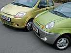 Chevrolet Spark vs. Daewoo Matiz