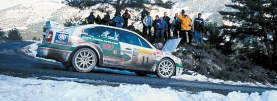 Octavia WRC дебютировала в чемпионате мира по ралли в 1998 году, ознаменовав возвращение марки в большой спорт