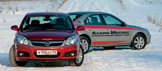 Opel Vectra vs. Ford Mondeo