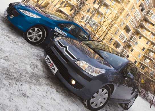 Peugeot 307 vs. Citron C4