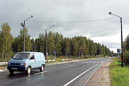 42-й км Мурманского шоссе под Петербургом