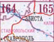 Карты дорог России 164-165