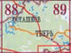 Карты дорог России 88-89