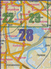 Атлас авто дорог г. Москвы: карта 28